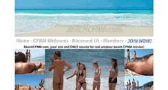 Desktop Screenshot of beachcfnm.com
